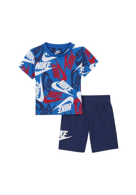 Set Nike Sportswear Futura Toss Blu Infant NIKE | Set | 66H749-U9J