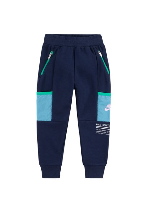 Pantaloni Nike Sportswear Paint Your Future Blu Bambini NIKE | Pantaloni | 86L752-U90