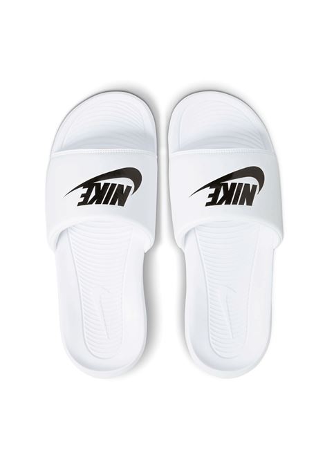 Nike Victori One Slide Slippers White Black Men NIKE | Slippers | CN9675-100