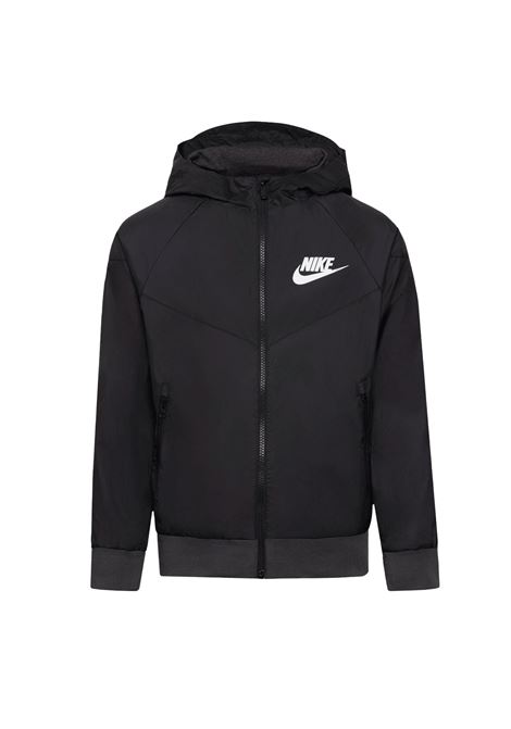 Giacca Nike Sportswear Windrunner Nero Ragazzi NIKE | Giubbini | FN8757-010