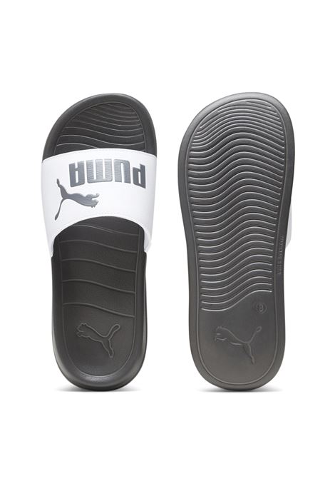 Puma Popcat 20 Slippers White Black Unisex PUMA | Slippers | 372279-36
