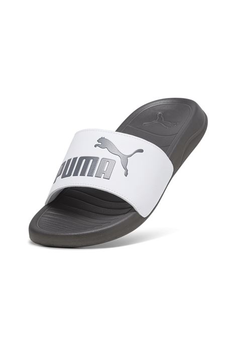 Puma Popcat 20 Slippers White Black Unisex PUMA | Slippers | 372279-36