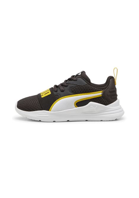Scarpe Puma Wired Run Nero Giallo Bambini PUMA | Sneakers | 390848-15