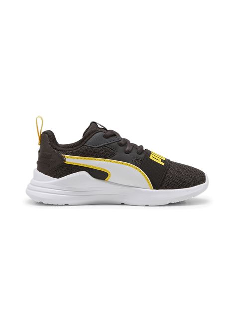 Scarpe Puma Wired Run Nero Giallo Bambini PUMA | Sneakers | 390848-15