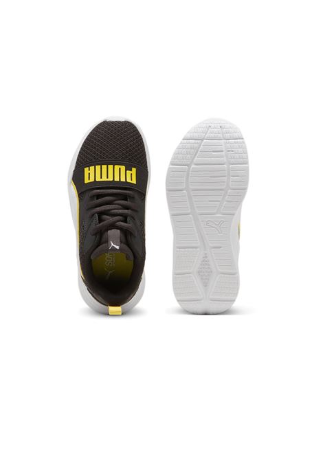 Scarpe Puma Wired Run Nero Giallo Bambini PUMA | Sneakers | 390848-15