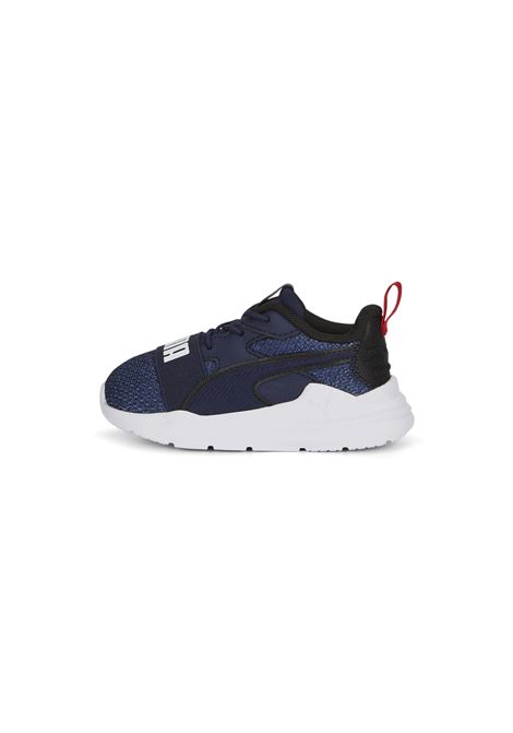 Puma Wired Run Pure AC Shoes Navy Blue Infant PUMA | Sneakers | 390849-03