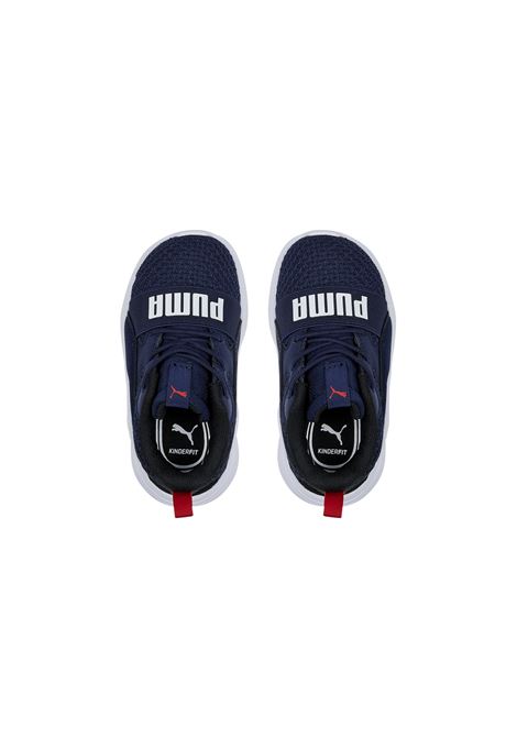Puma Wired Run Pure AC Shoes Navy Blue Infant PUMA | Sneakers | 390849-03