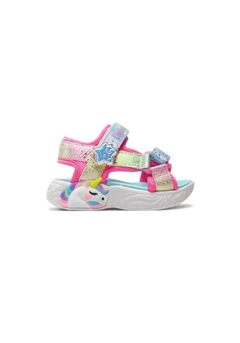 Sandali Skechers Unicorn Dreams Majestic Bliss Multicolor Infant SKECHERS | Sandali skechers | 302682N-PKMT