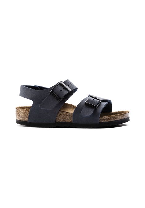 Birkenstock New York Sandals Navy Blue Kids BIRKENSTOCK | Sandals | 087773-NAVY