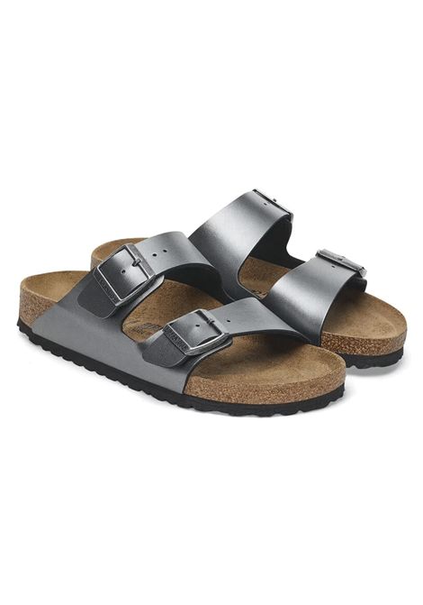 Birkenstock Arizona Sandals Metallic Black Women BIRKENSTOCK | Sandals | 1029224-METALBLACK