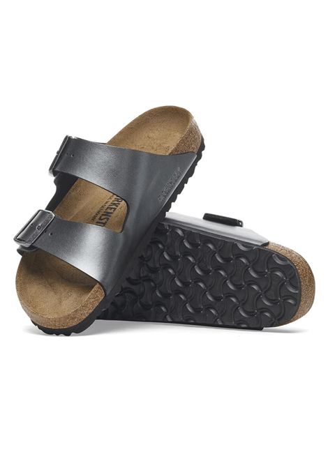 Birkenstock Arizona Sandals Metallic Black Women BIRKENSTOCK | Sandals | 1029224-METALBLACK