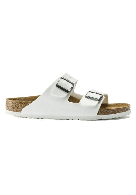 Birkenstock Arizona Birko-Flor Sandals White Women BIRKENSTOCK | Sandals | 552683-WHITE