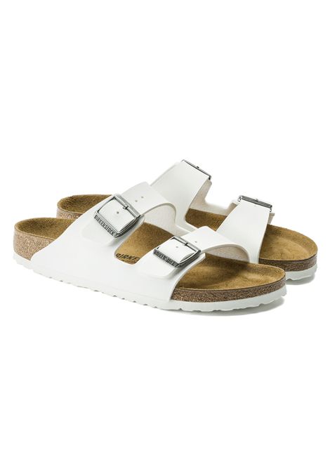 Birkenstock Arizona Birko-Flor Sandals White Women BIRKENSTOCK | Sandals | 552683-WHITE