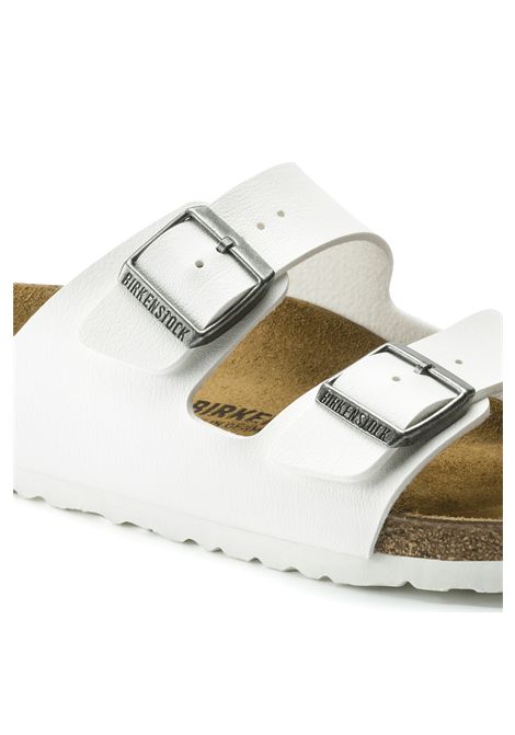 Birkenstock Arizona Birko-Flor Sandals White Women BIRKENSTOCK | Sandals | 552683-WHITE