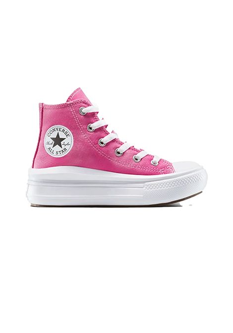 Scarpe Converse Chuck Taylor All Star Move Platform Color Splash Rosa Bianco Bambini CONVERSE | Sneakers | A11818C-
