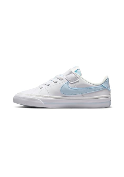 Nike Court Legacy Shoes White Blue Tint Kids NIKE | Sneakers | DA5381-129