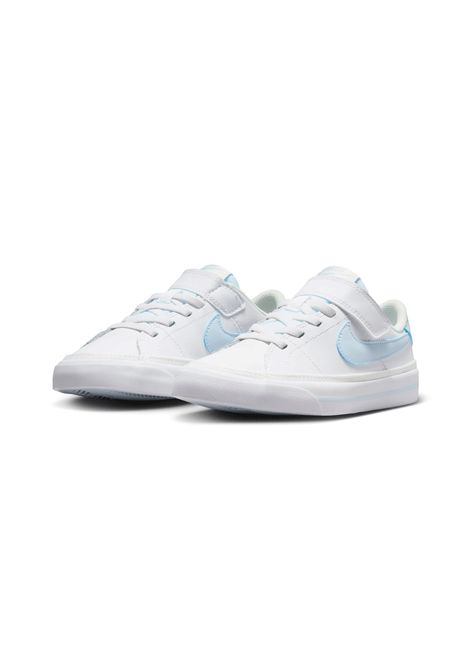 Nike Court Legacy Shoes White Blue Tint Kids NIKE | Sneakers | DA5381-129