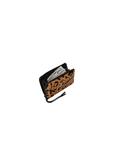 Sprayground Chenille Cheetah Wallet Brown Black Unisex SPRAYGROUND | Wallet | 910W6898NSZ-