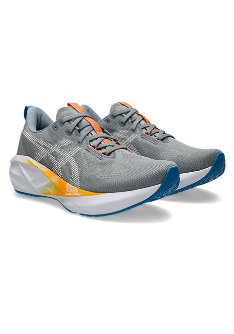 Scarpe Asics Novablast 5 Grigio Bianco Uomo ASICS | Scarpe Running | 1011B974-020