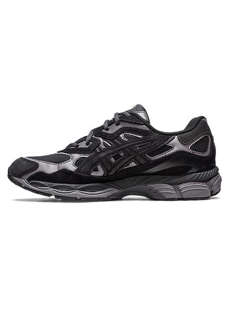 Asics Gel-NYC Shoes Black Graphite Grey Unisex ASICS | Sneakers | 1201A789-020