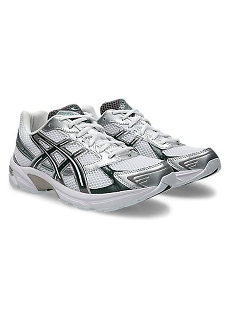 Asics GEL-1130 Shoes White Silver Green Unisex ASICS | Sneakers | 1203A609-106