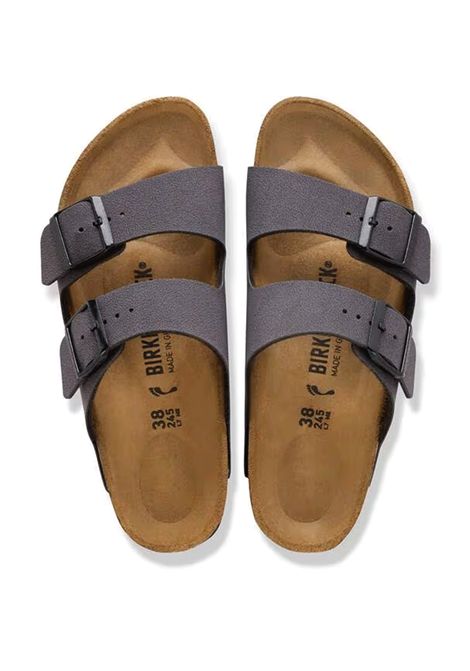 Birkenstock Arizona Sandals Velvet Grey Men BIRKENSTOCK | Sandals | 1032023-GRAY