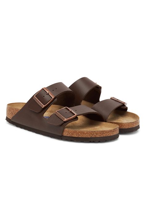 Birkenstock Arizona Soft Footbed Sandals Brown Unisex BIRKENSTOCK | Sandals | 451161-BROWN