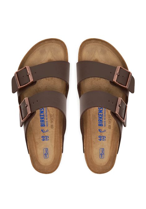 Birkenstock Arizona Soft Footbed Sandals Brown Unisex BIRKENSTOCK | Sandals | 451161-BROWN