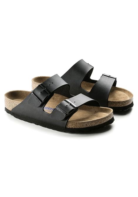 Birkenstock Arizona Soft Footbed Sandals Black Unisex BIRKENSTOCK | Sandals | 551253-BLACK