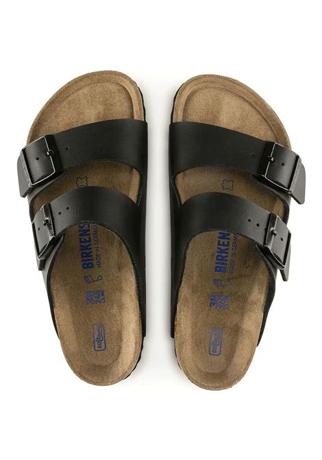Birkenstock Arizona Soft Footbed Sandals Black Unisex BIRKENSTOCK | Sandals | 551253-BLACK