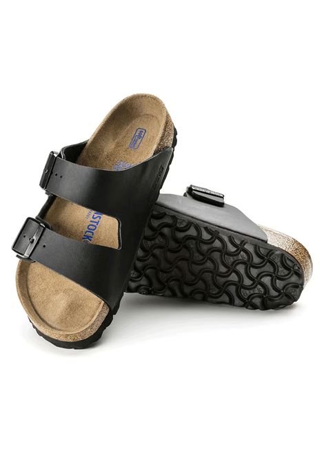 Birkenstock Arizona Soft Footbed Sandals Black Unisex BIRKENSTOCK | Sandals | 551253-BLACK