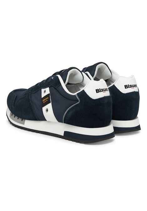 Blauer QUEENS01 Shoes Navy Blue White Men BLAUER | Sneakers | QUEENS01-NAVY