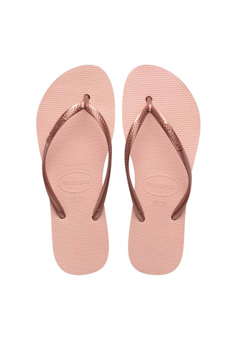 Havaianas Slim Flatform Flip-Flops Rose Gold Women HAVAIANAS | Flip Flops | 4144537-0076