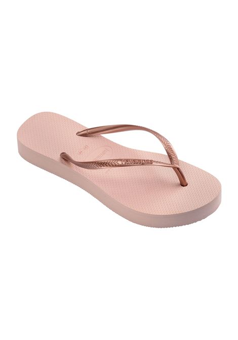 Havaianas Slim Flatform Flip-Flops Rose Gold Women HAVAIANAS | Flip Flops | 4144537-0076