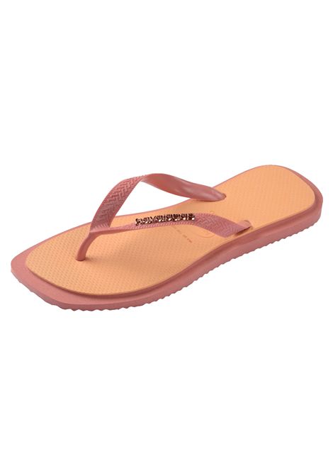 Havaianas Top Square Fusion Flip-Flops Canyon Clay Peach Women HAVAIANAS | Flip Flops | 4149944-1800