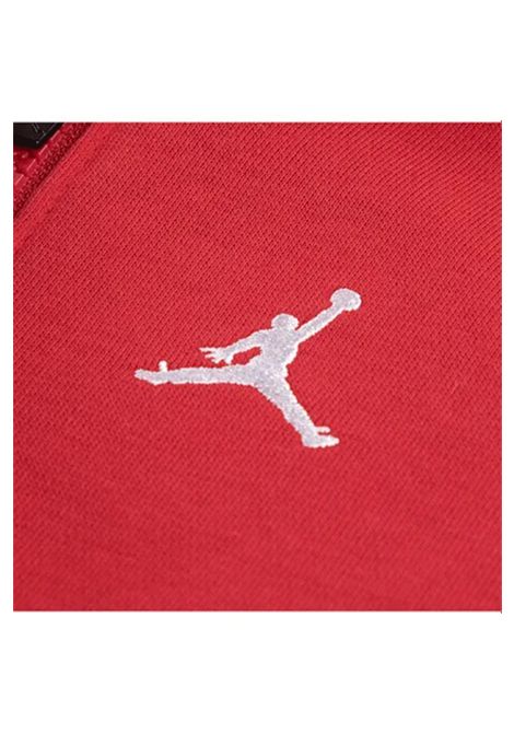 Jordan MJ Brooklyn Full-Zip Hooded Tracksuit Red Black Infant JORDAN | Tracksuits | 65F124-023