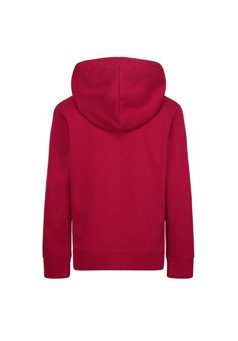 Jordan MJ Essentials French Terry Full-Zip Hoodie Red Junior JORDAN | Sweatshirts | 95C573-R78