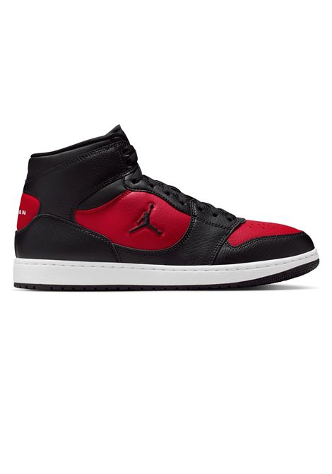 Jordan Court Connect Mid Shoes Black Red Men JORDAN | Sneakers | IQ5685-006