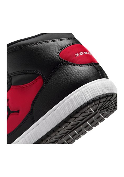 Jordan Court Connect Mid Shoes Black Red Men JORDAN | Sneakers | IQ5685-006