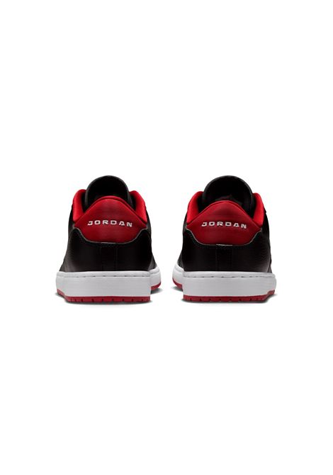 Jordan Court Connect Low Shoes Black Red Men JORDAN | Sneakers | IQ5698-003