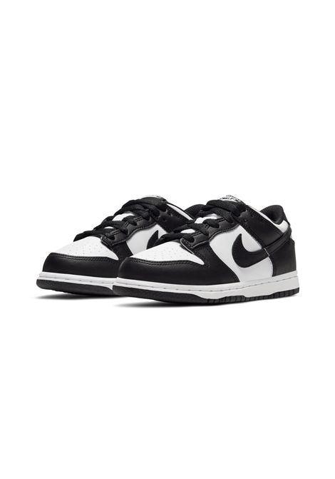 Scarpe Nike Dunk Low Retro Panda Bianco Nero Bambini NIKE | Sneakers | CW1588-100