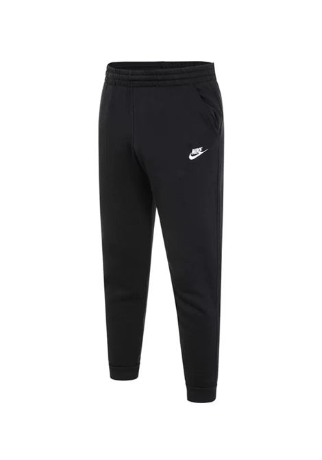 Pantaloni Nike Sportswear Club French Terry Nero Ragazzi NIKE | Pantaloni | FD3019-010