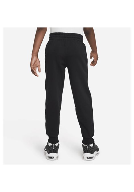 Pantaloni Nike Sportswear Club French Terry Nero Ragazzi NIKE | Pantaloni | FD3019-010