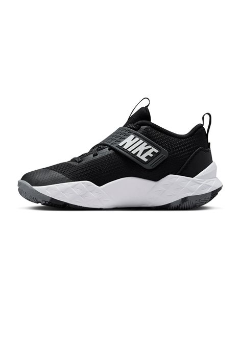 Nike Team Hustle D 12 Shoes Black White Junior NIKE | Sneakers | HF6279-002