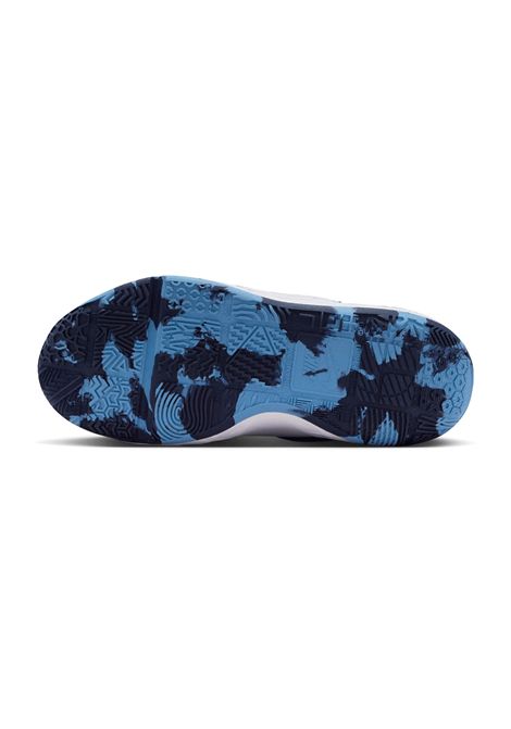 Nike Team Hustle D 12 Shoes White Blue Junior NIKE | Sneakers | HF6279-104