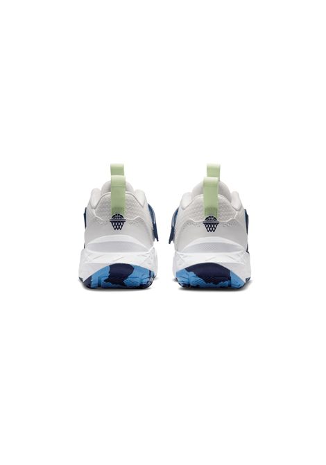 Nike Team Hustle D 12 Basketball Shoes White Blue Kids NIKE | Sneakers | HF6280-104