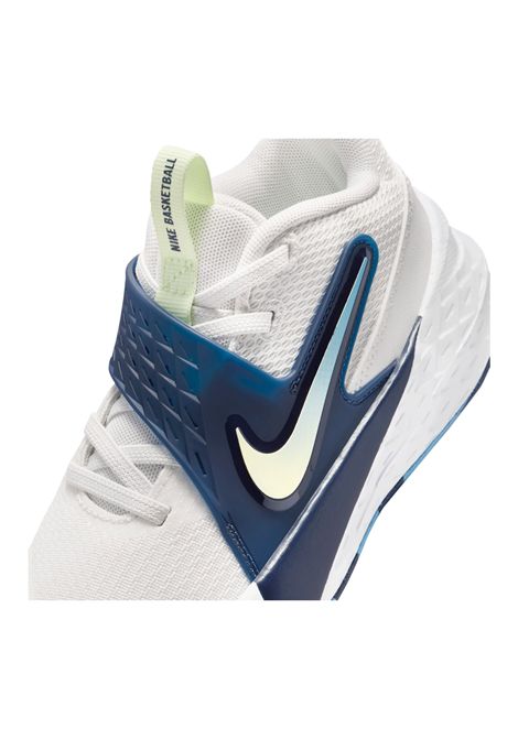 Nike Team Hustle D 12 Basketball Shoes White Blue Kids NIKE | Sneakers | HF6280-104