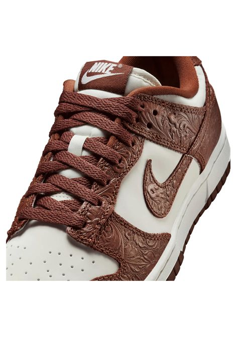 Nike Dunk Low Shoes Embossed Baroque Sail Fauna Brown Women NIKE | Sneakers | IF3944-100