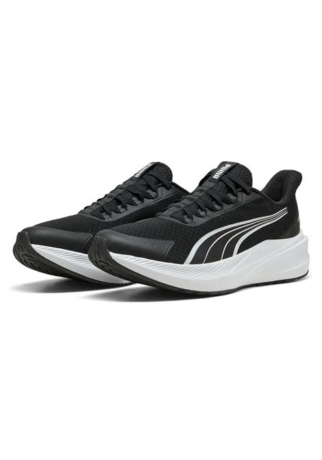 Puma Dasher Lite Sliptech Running Shoes Black White Unisex PUMA | Sneakers | 312963-11