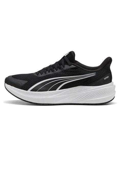Puma Dasher Lite Sliptech Running Shoes Black White Unisex PUMA | Sneakers | 312963-11